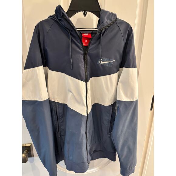 Nike Tricolor Blue Windbreaker Mens Size M - Picture 1 of 1